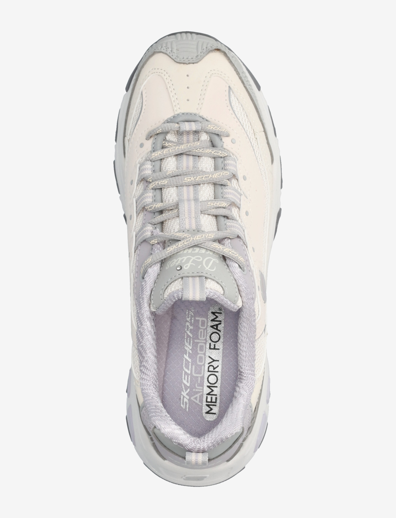 Skechers - D LITES-RETRO REWIND - paksu tallaga tossud - ntgy - 3