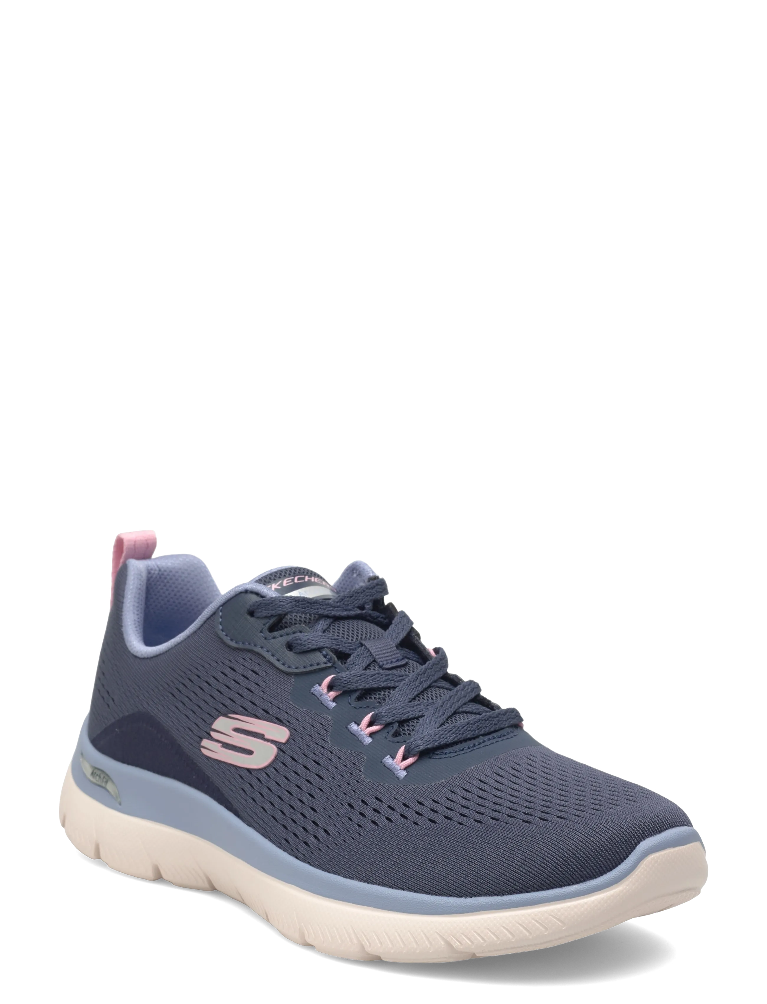 Skechers Arch Fit Summits Daily Flow, 37, Sport Sneakers, Marineblau - Low Top Frauen
