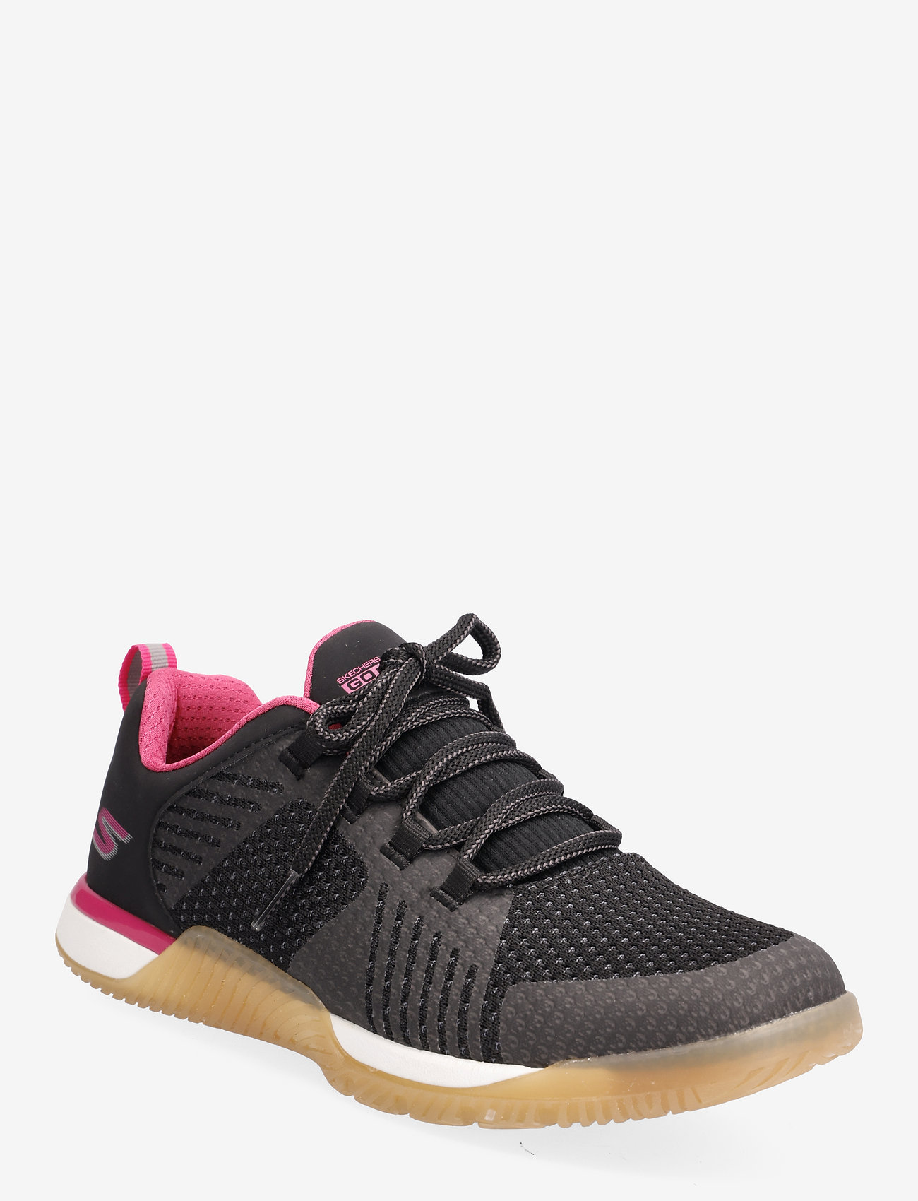 Skechers - Womens Go Train - bkhp black hot pink - 0
