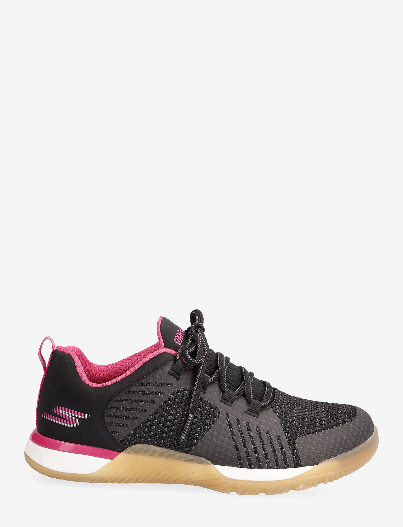 Skechers - Womens Go Train - bkhp black hot pink - 1