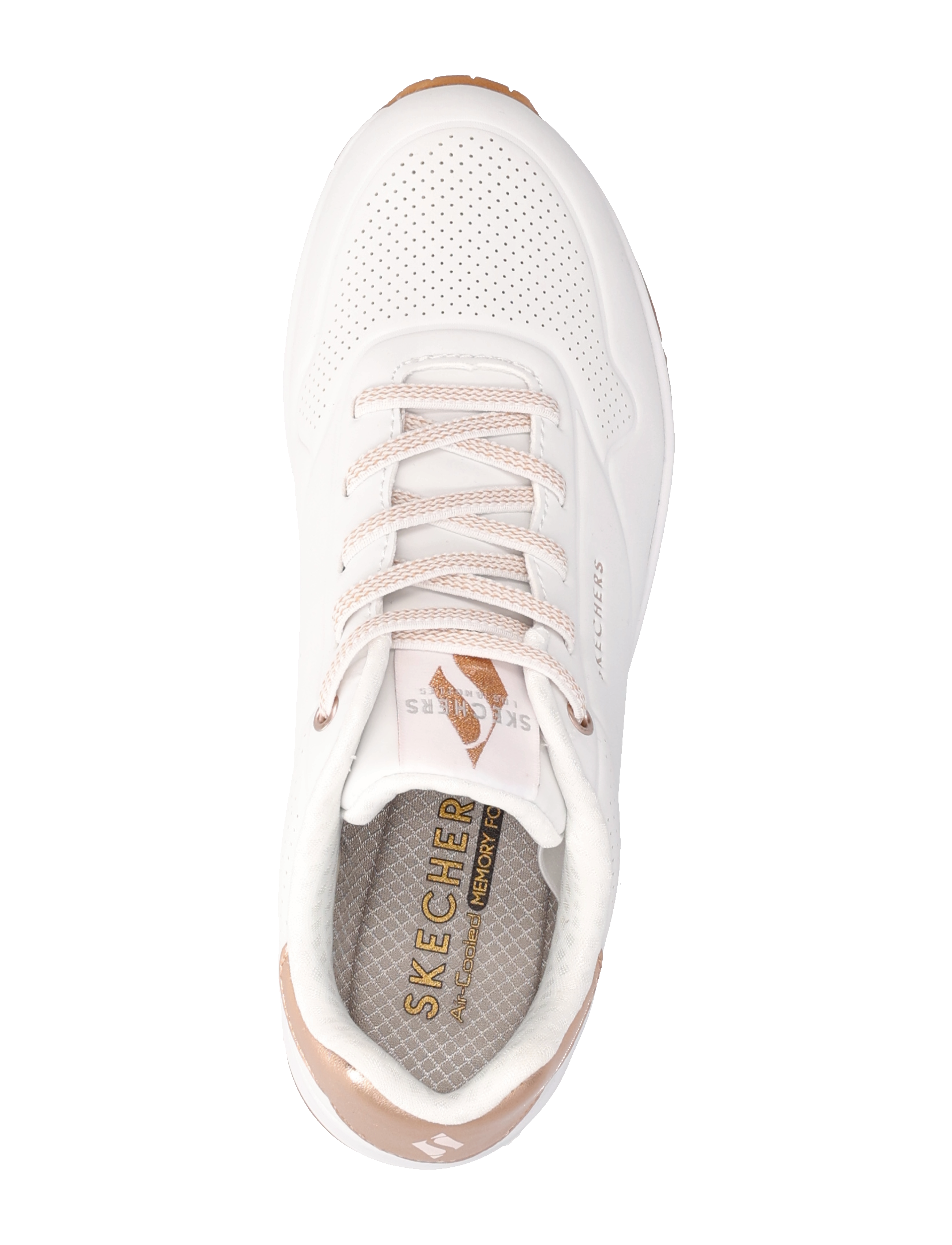 Skechers - Womens Uno - Shimmer Away - wht white - 3