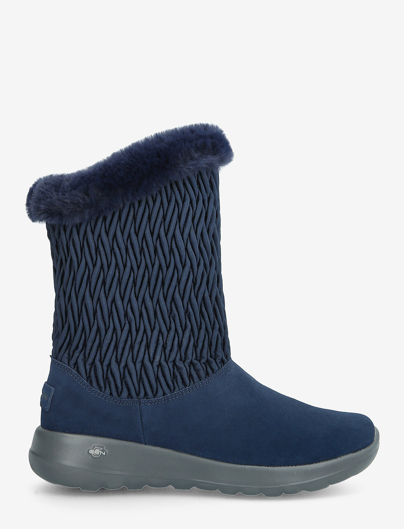 Skechers - Womens On-The-Go Joy - Snow Bunny - nvgy navy grey - 1