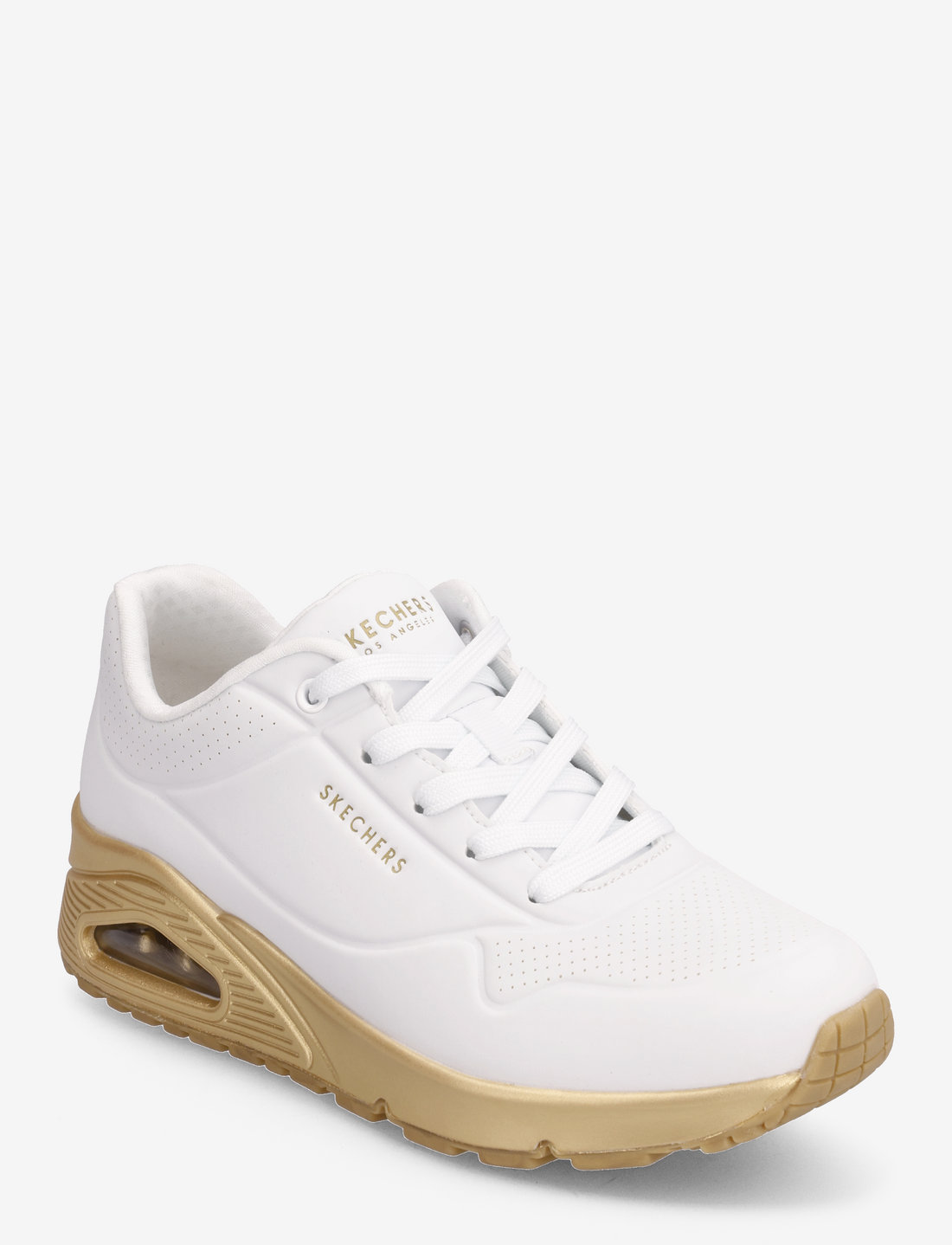 Skechers 2024 gold sneakers