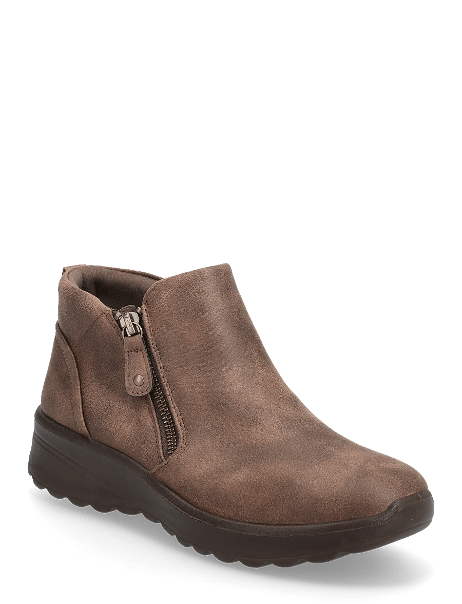 Skechers - LOVELY VIBE FALL IN BLOOM - madalad poolsaapad - choc - 0
