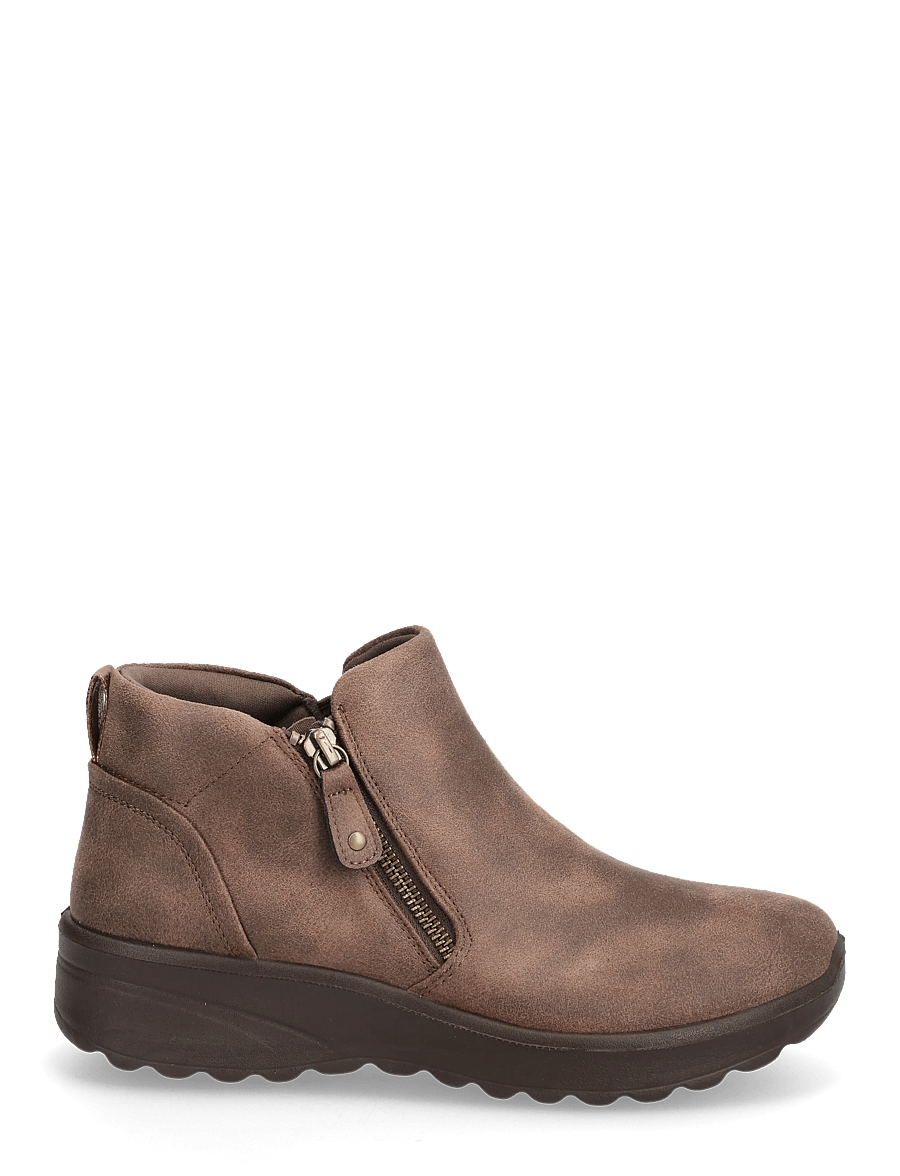Skechers - LOVELY VIBE FALL IN BLOOM - madalad poolsaapad - choc - 1