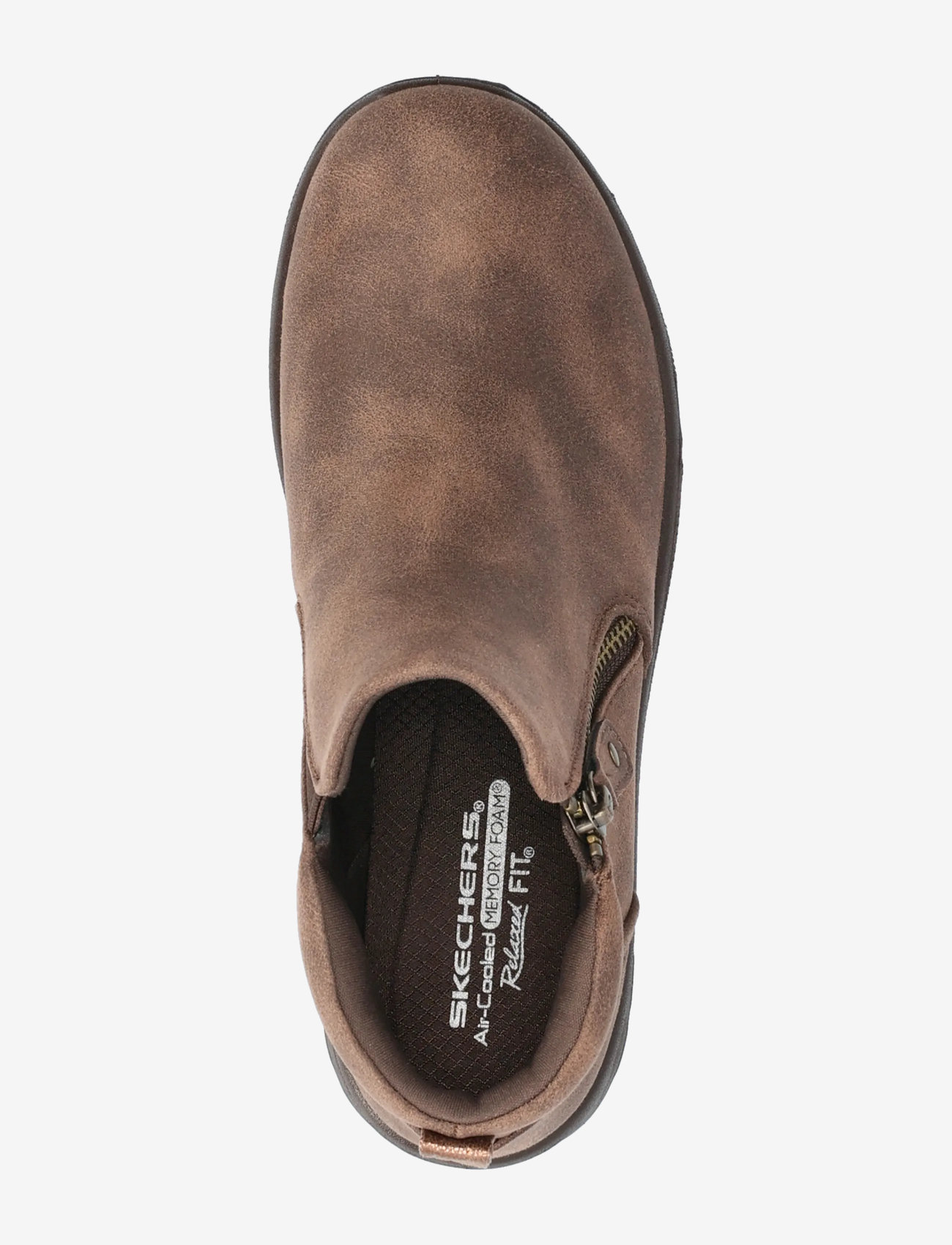 Skechers - Women LOVELY VIBE FALL IN BLOOM - flade ankelstøvler - choc - 3