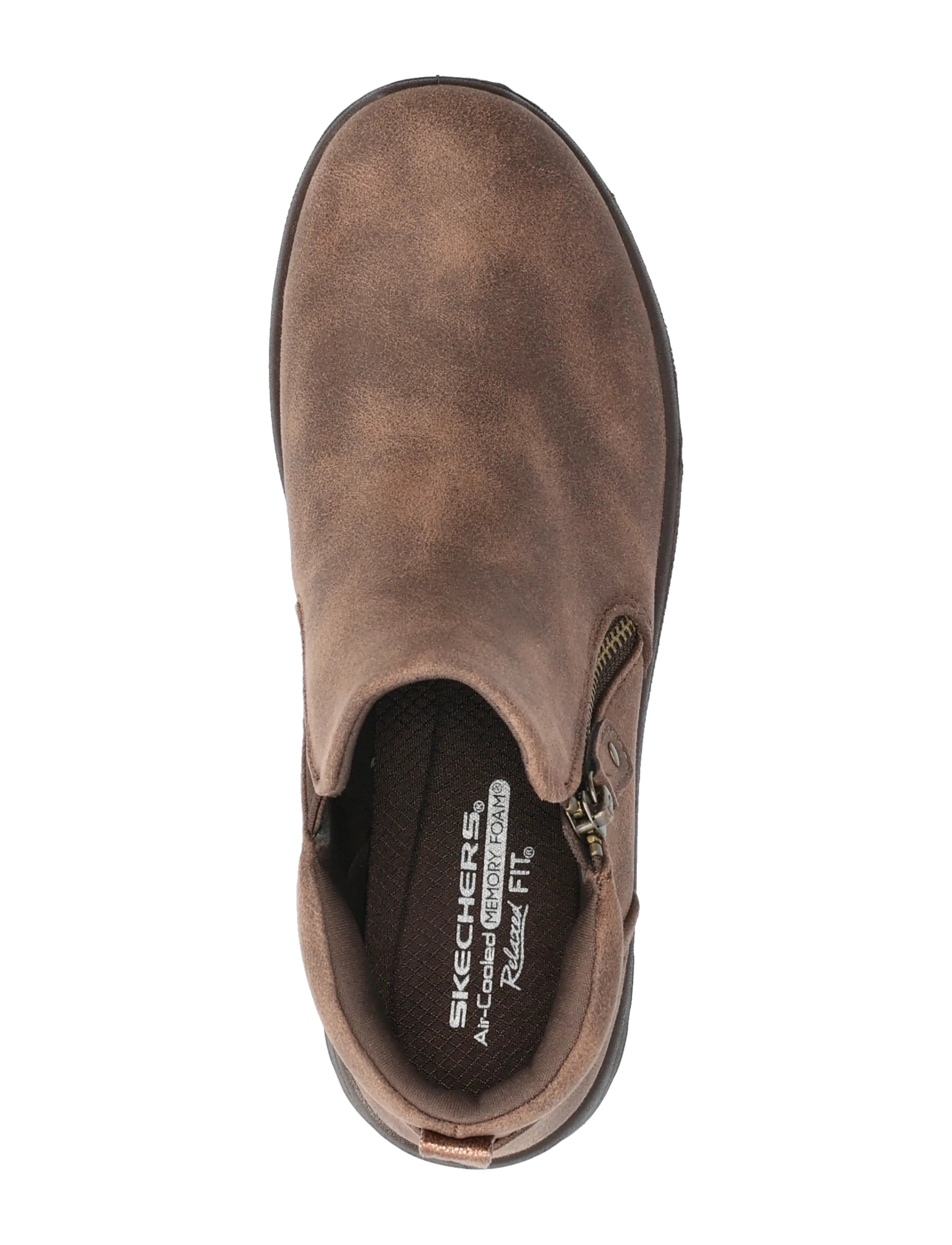 Skechers - Women LOVELY VIBE FALL IN BLOOM - flatbotna ökklastígvél - choc - 3