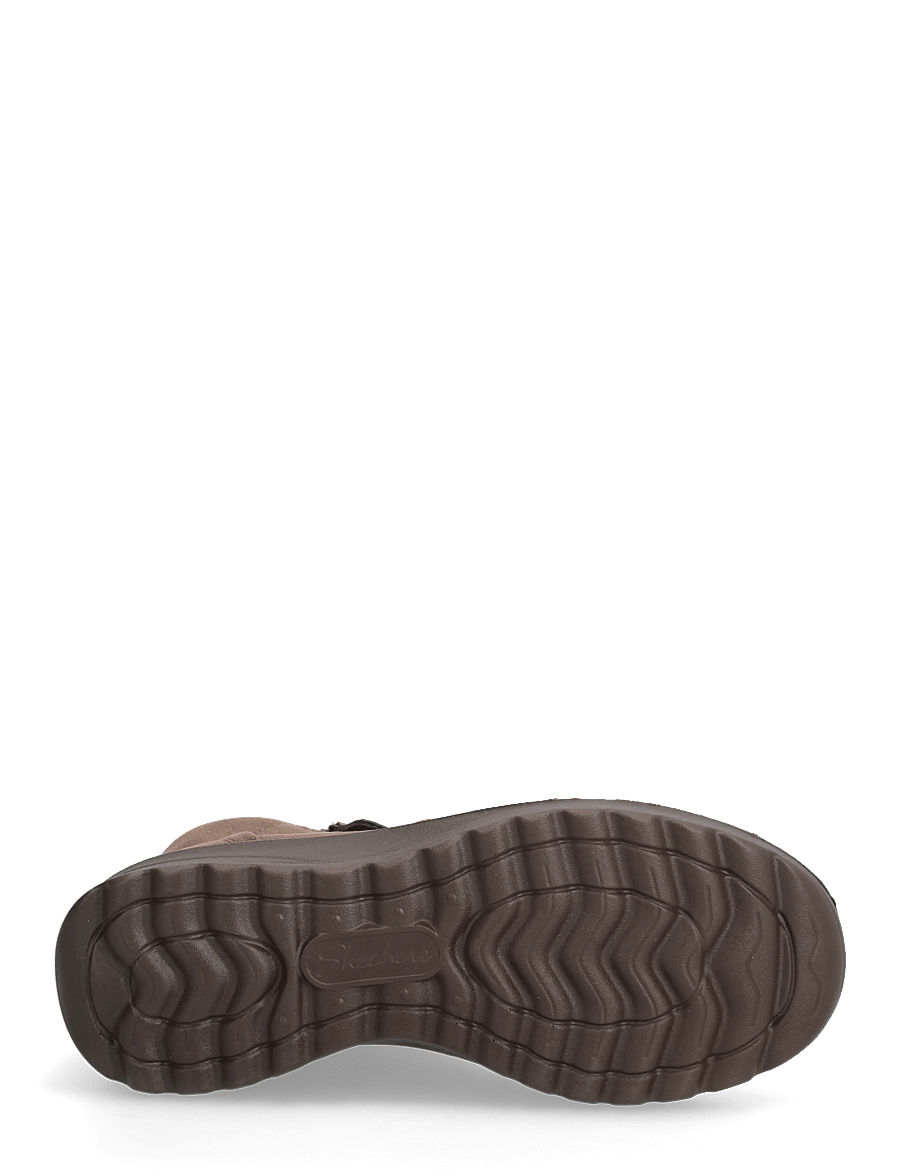 Skechers - LOVELY VIBE FALL IN BLOOM - madalad poolsaapad - choc - 4
