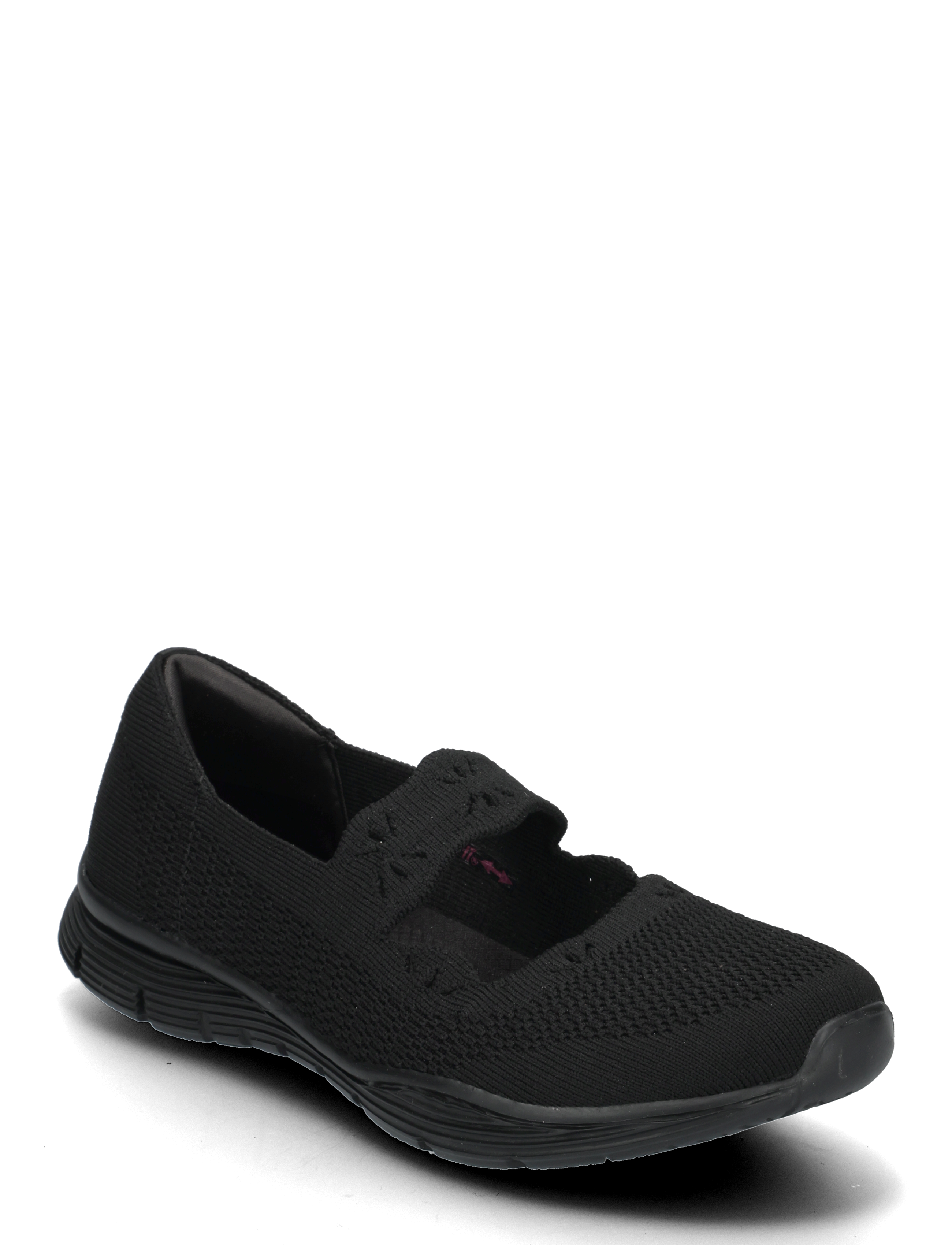 Skechers Women Seager Cute N' Coy, 36, Black, Sneakers > Slip On-Sneakers, Dame