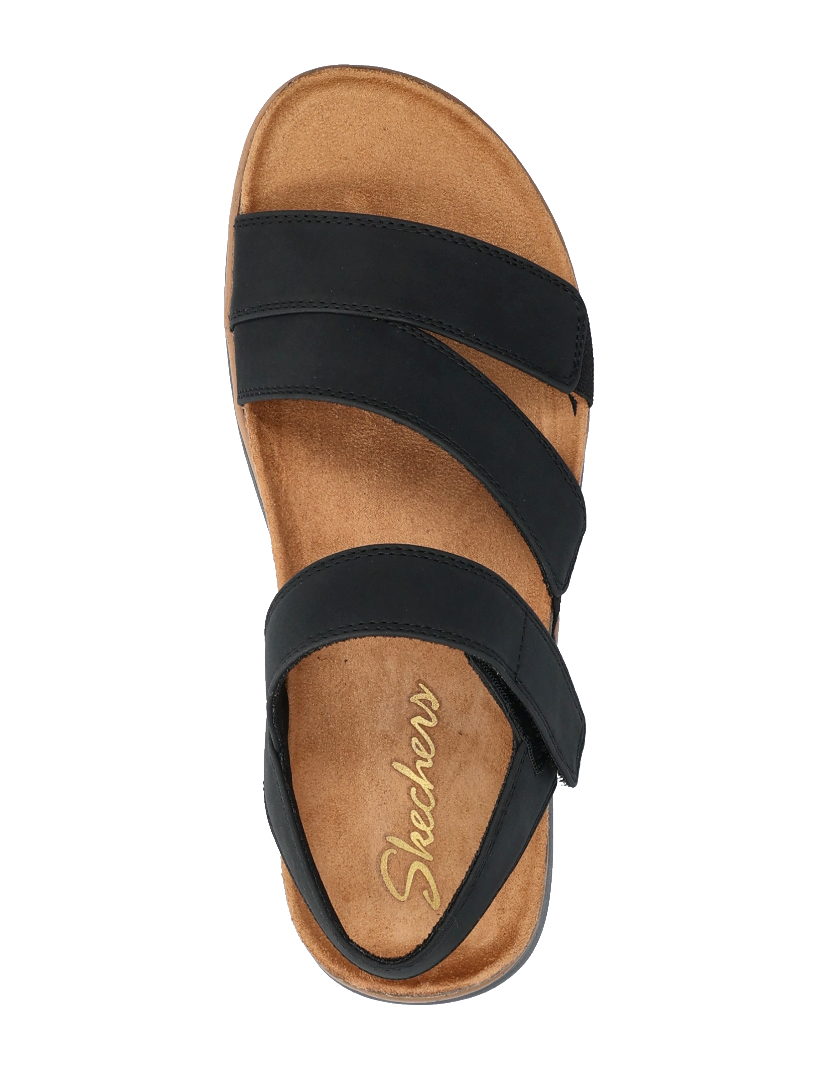 Skechers - Womens Lifted Comfort Sandal - blk black - 3