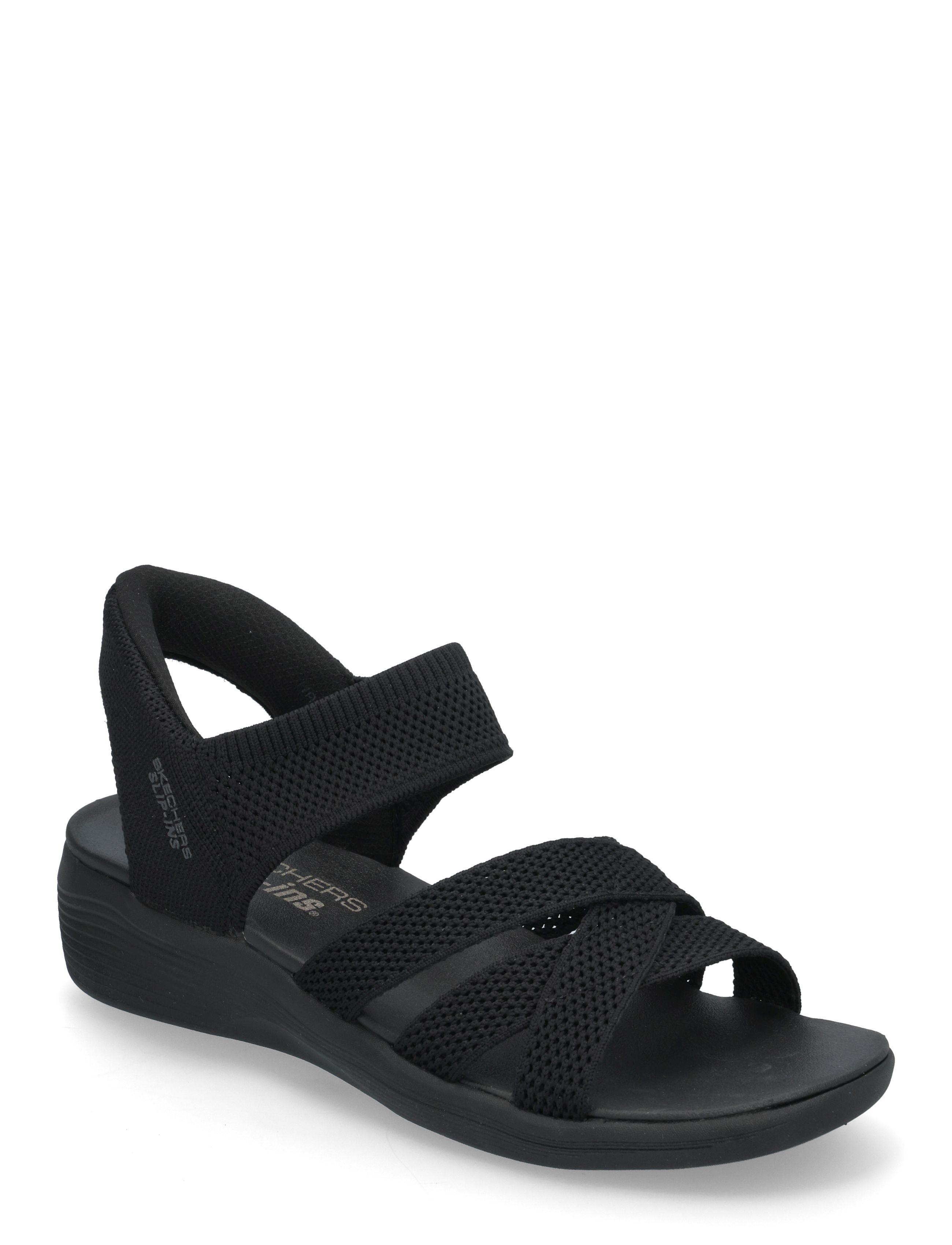 Skechers Arya - Cooling Off, 39, Black, Sandaler > Flade Sandals, Dame