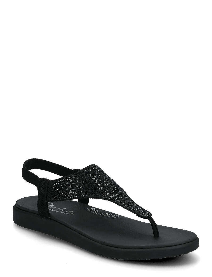 Skechers - MEDITATION LUXE-MODERN EVENT - platta sandaler - bbk - 0