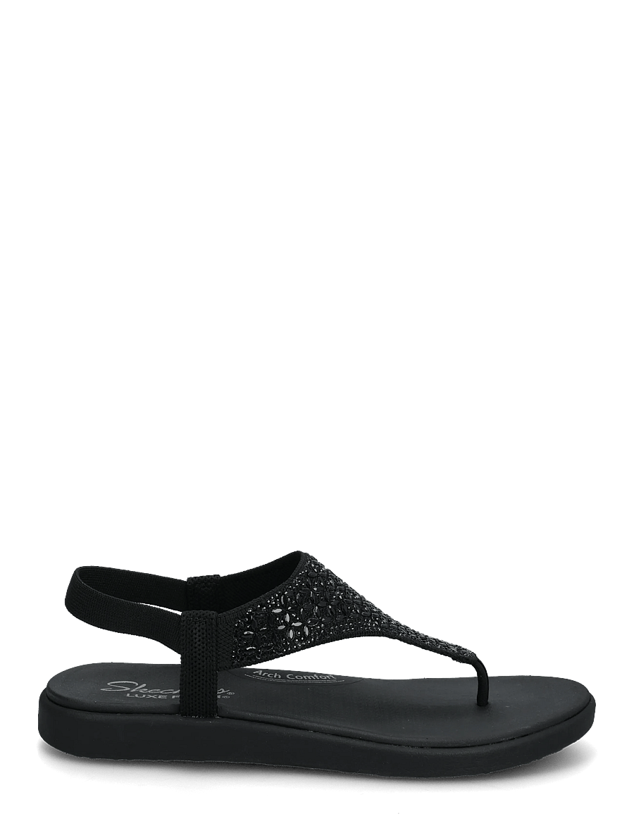 Skechers - MEDITATION LUXE-MODERN EVENT - platta sandaler - bbk - 1