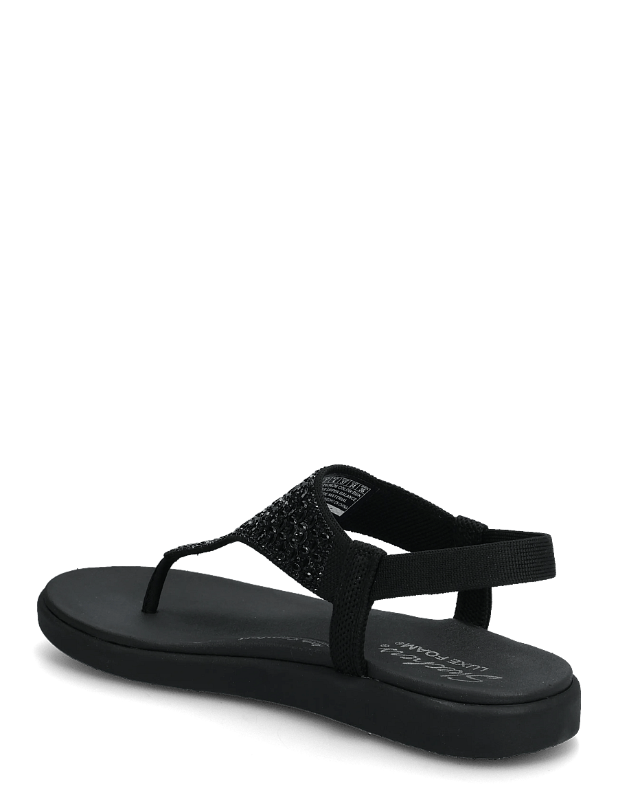 Skechers - MEDITATION LUXE-MODERN EVENT - platta sandaler - bbk - 2
