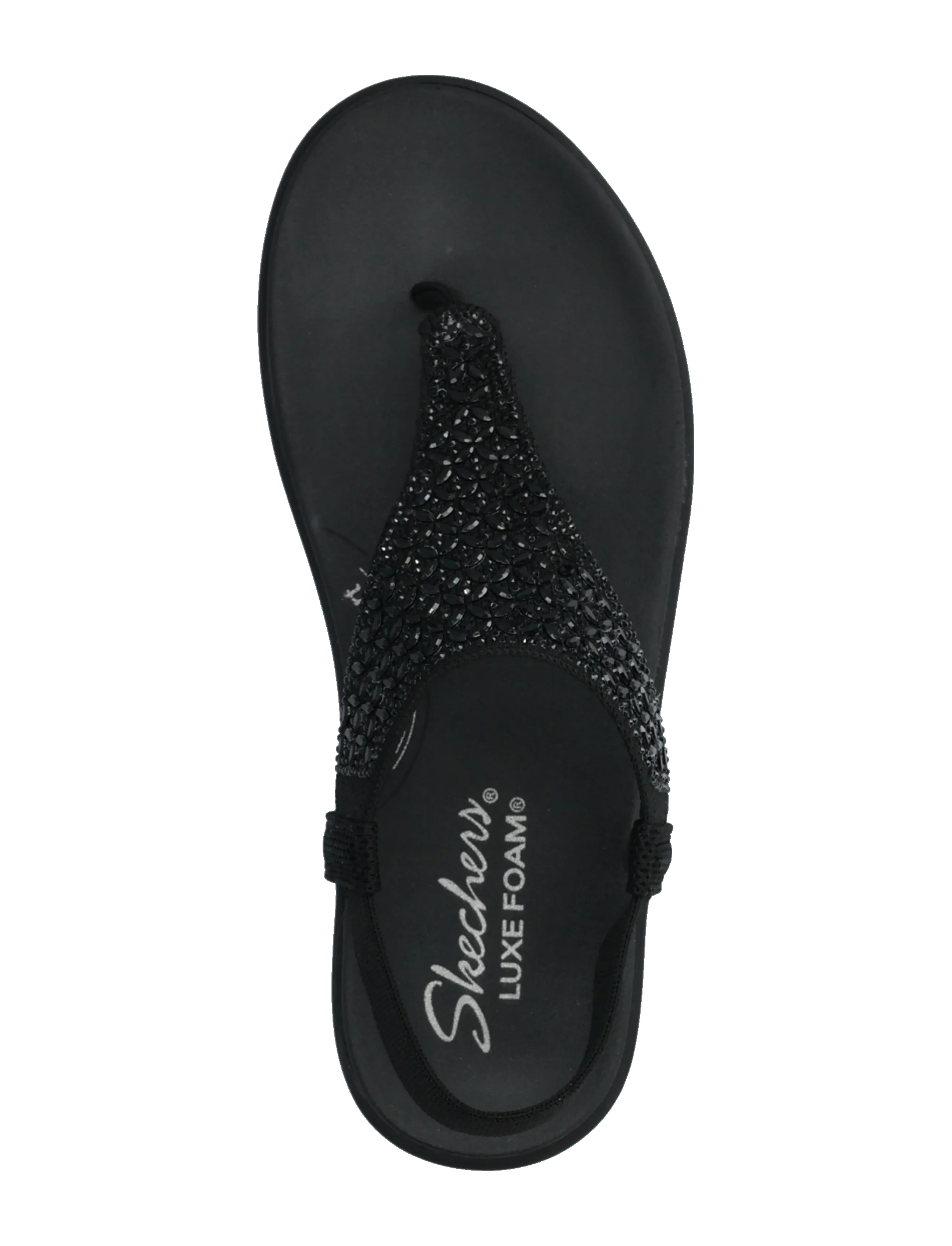 Skechers - MEDITATION LUXE-MODERN EVENT - płaskie sandały - bbk - 3
