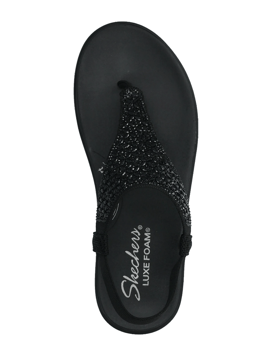 Skechers - MEDITATION LUXE-MODERN EVENT - platta sandaler - bbk - 3