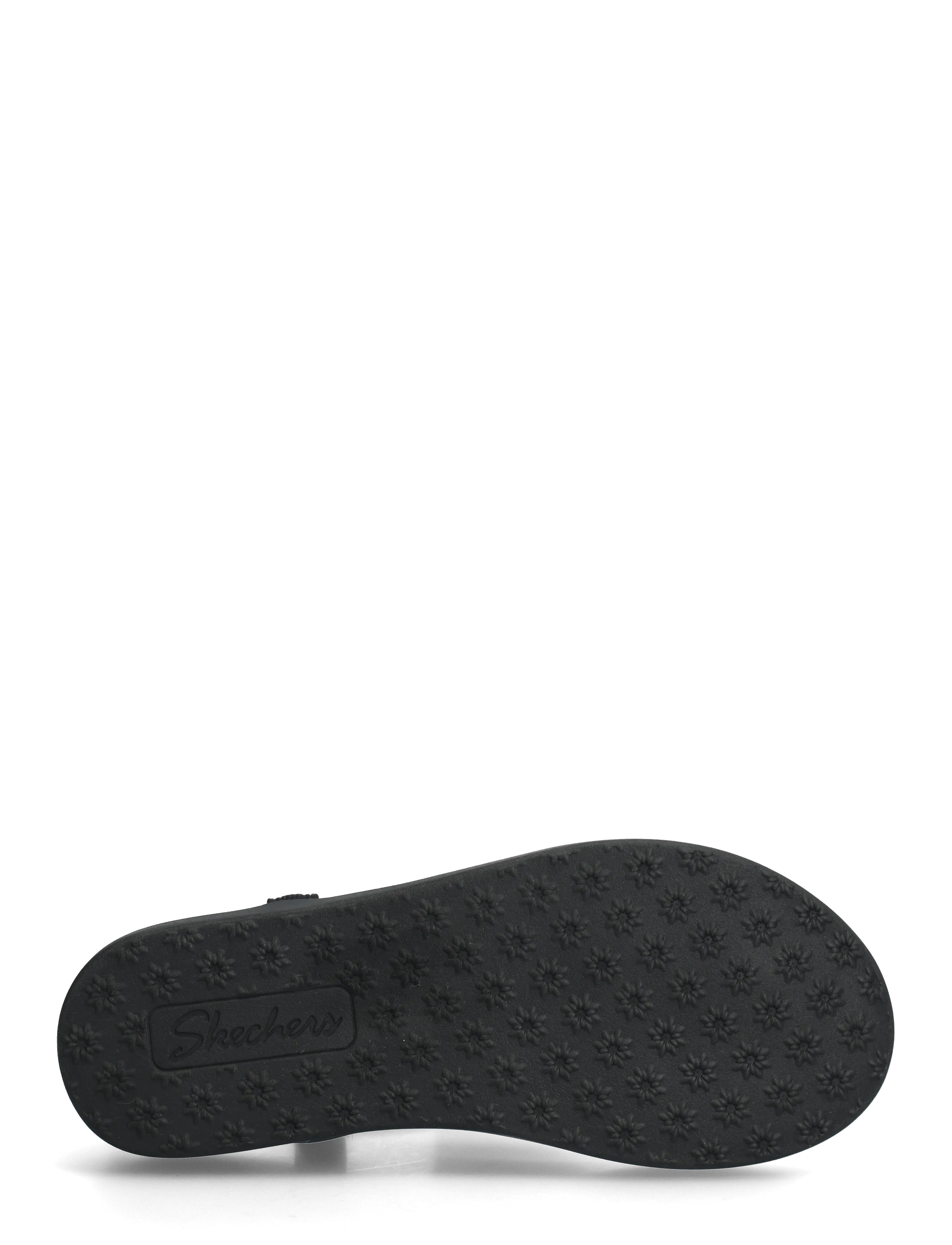 Skechers - MEDITATION LUXE-MODERN EVENT - płaskie sandały - bbk - 4