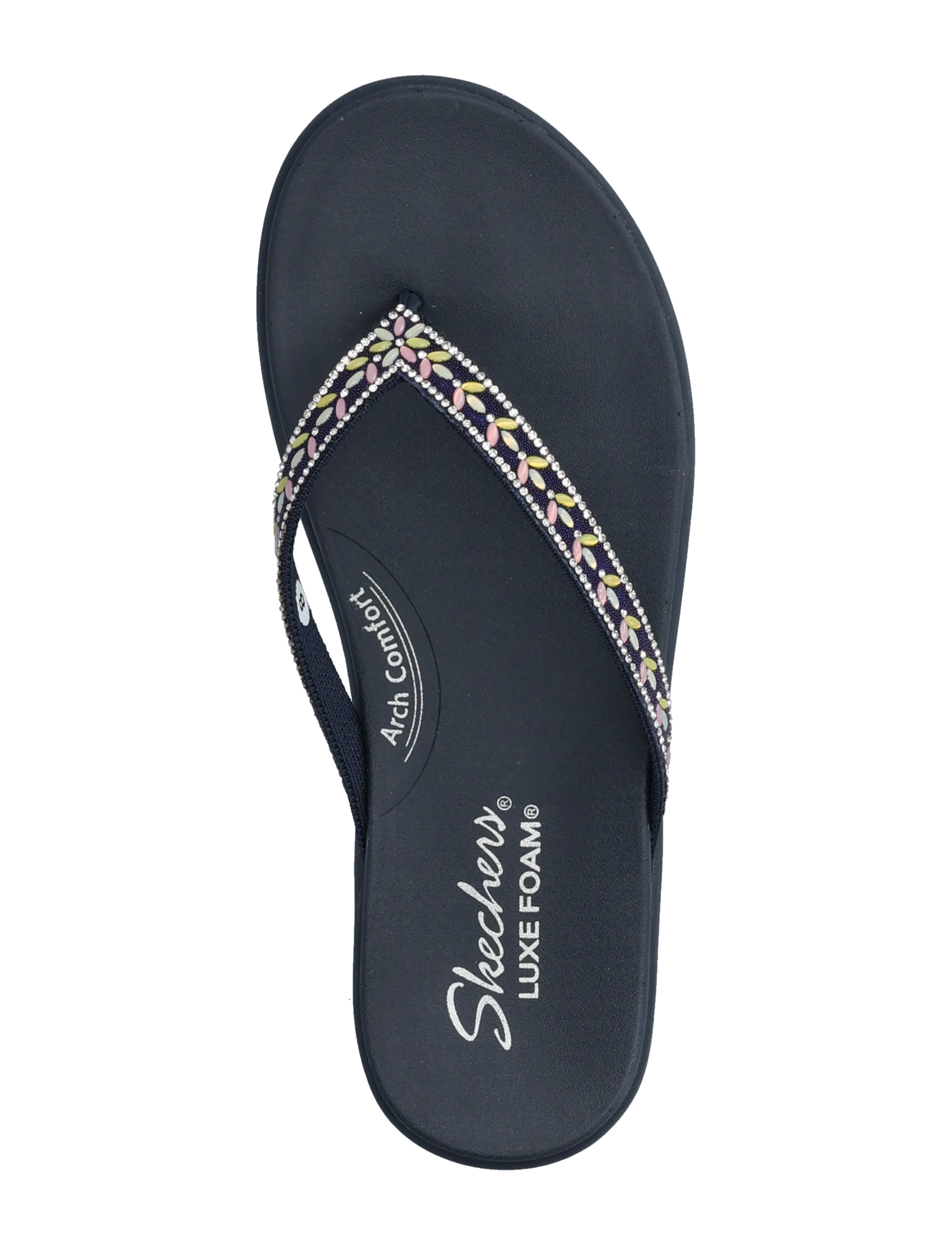 Skechers - MEDITATION LUXE - CLASSIC ROM - flip flops - nvmt - 3