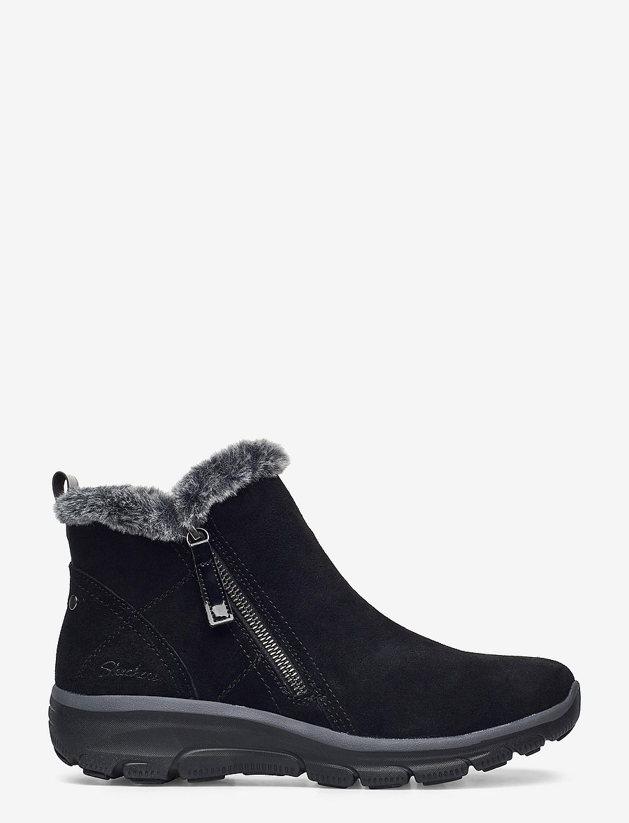 Skechers - EASY GOING HIGH ZIP - madalad poolsaapad - blk black - 1