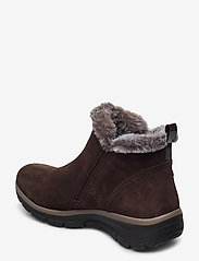 Skechers - Womens Relaxed Fit Easy Going - High Zip - flache stiefeletten - choc chocolate - 2