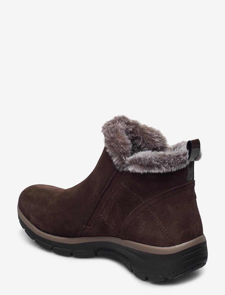 Skechers - EASY GOING-HIGH ZIP - flache stiefeletten - choc chocolate - 2