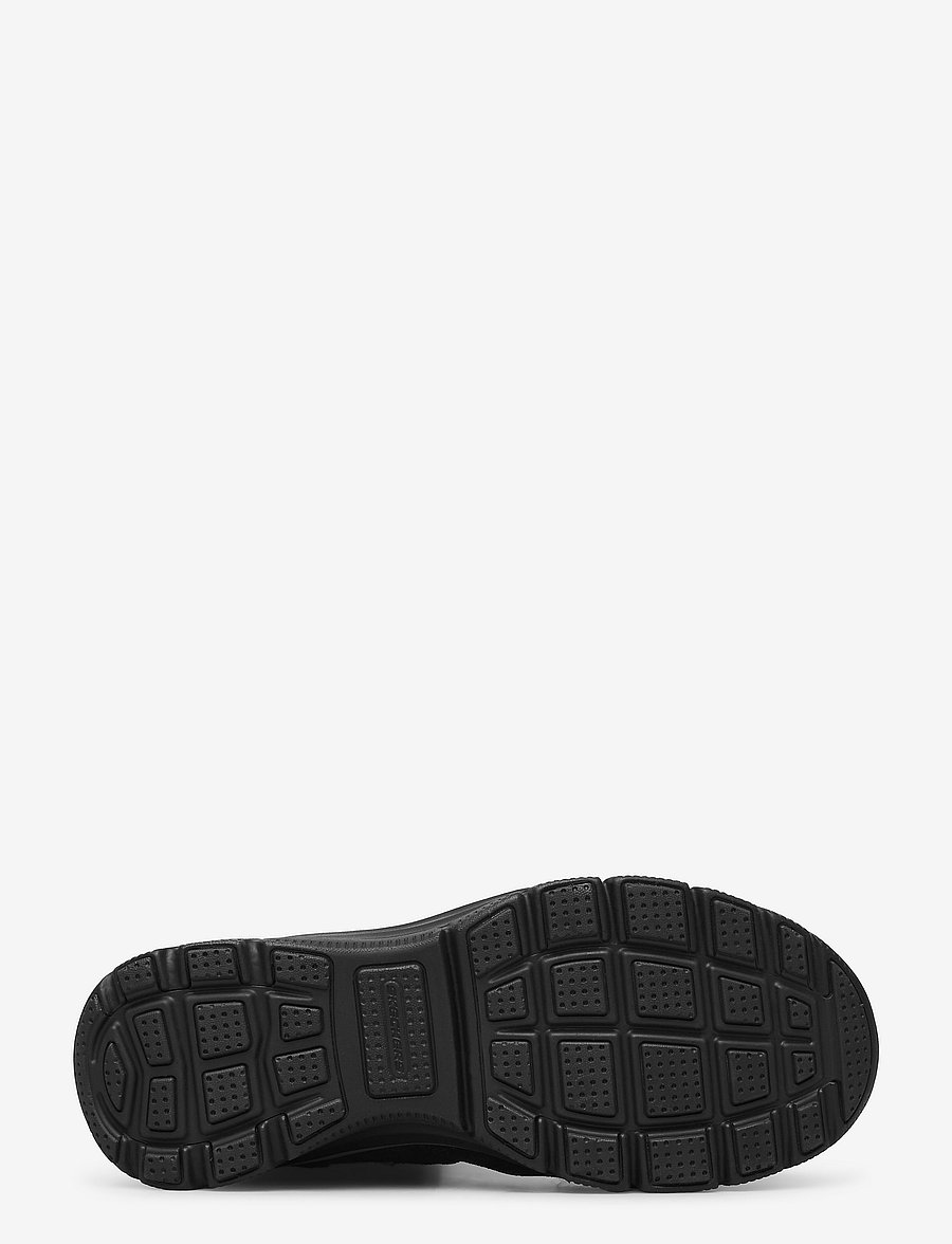 Skechers - EASY GOING-HIGH ZIP - flache stiefeletten - choc chocolate - 4