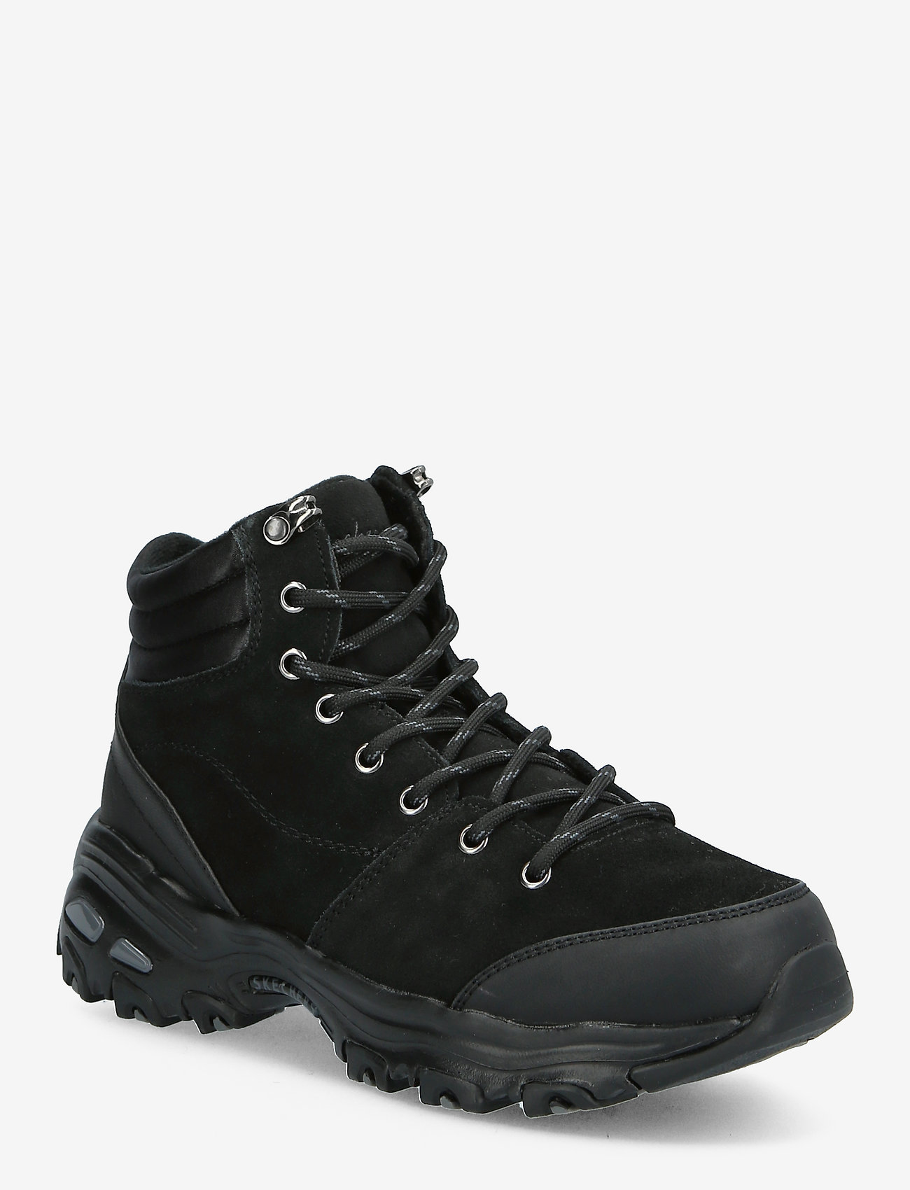 Skechers - Womens D'Lites  New Chills - Water Repellent - bbk black - 0