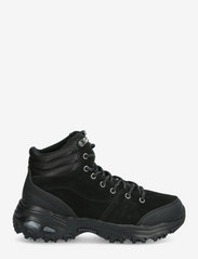 Skechers - Womens D'Lites  New Chills - Water Repellent - laced boots - bbk black - 1