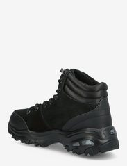 Skechers - Womens D'Lites  New Chills - Water Repellent - laced boots - bbk black - 2