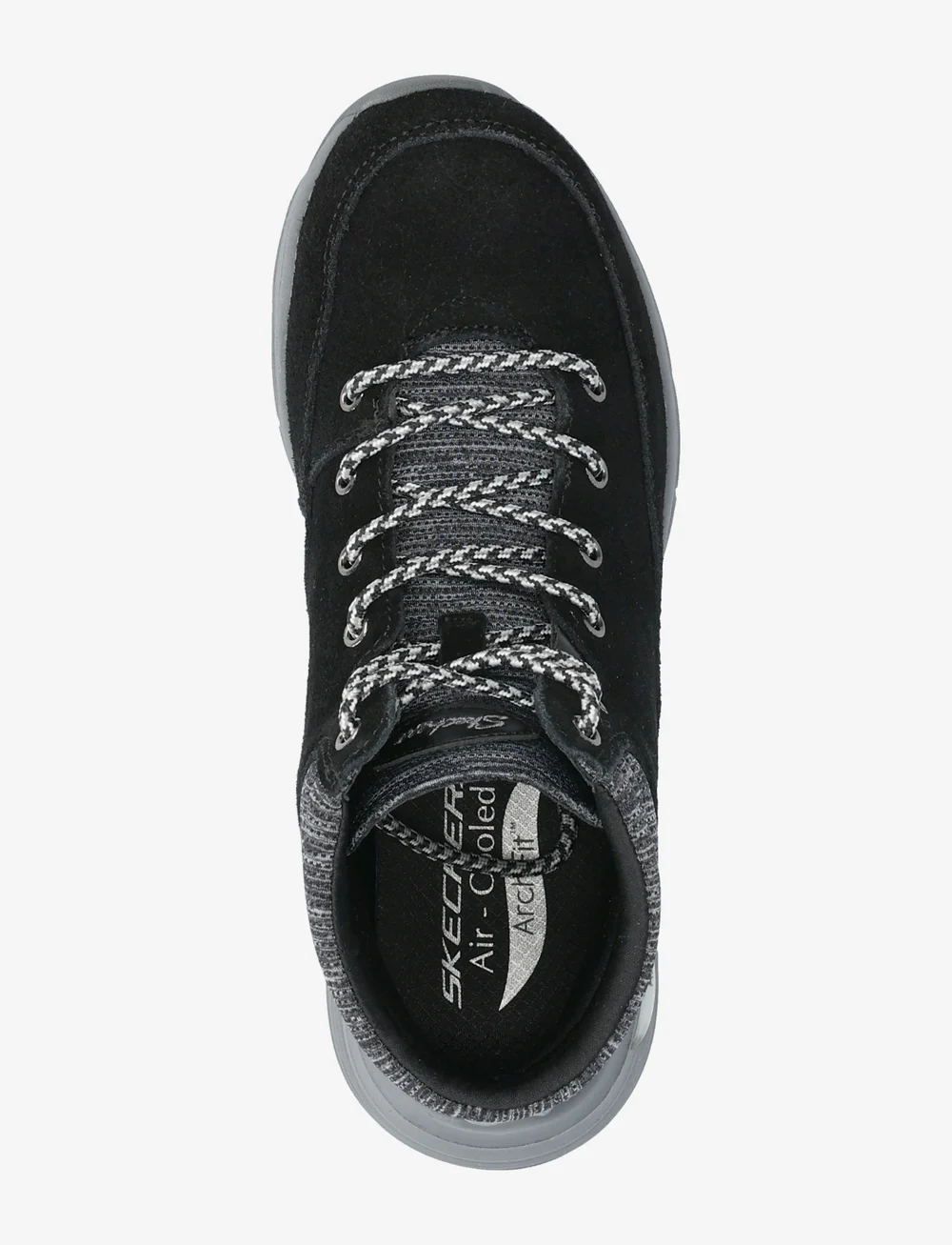 Skechers - Womens Arch Fit Smooth Comfy Chill Water Repellent - hohe sneakers - blk black - 3