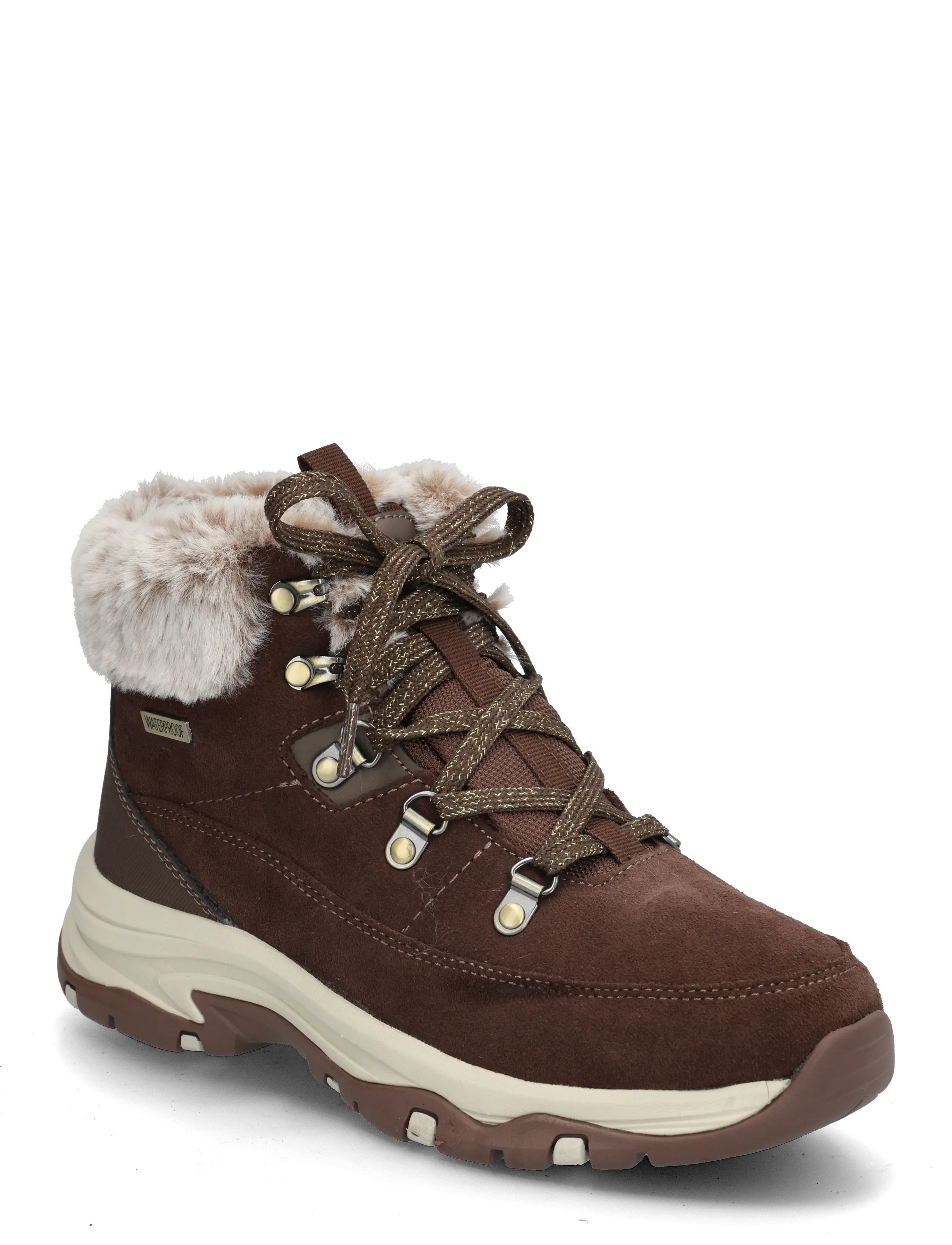 Skechers TREGO SNOW WORRIES - Schuhe - CHOC / brown