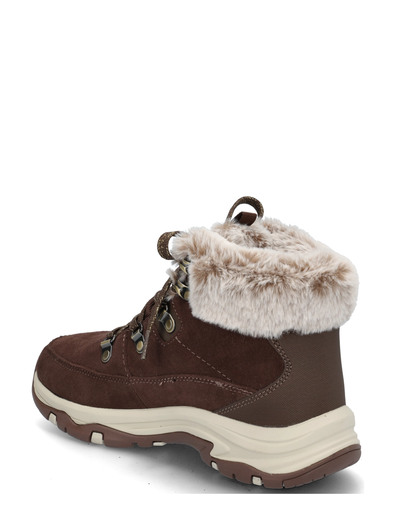 Skechers - TREGO SNOW WORRIES - kängor - choc - 1