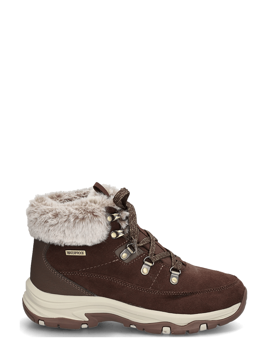Skechers - TREGO SNOW WORRIES - kängor - choc - 2