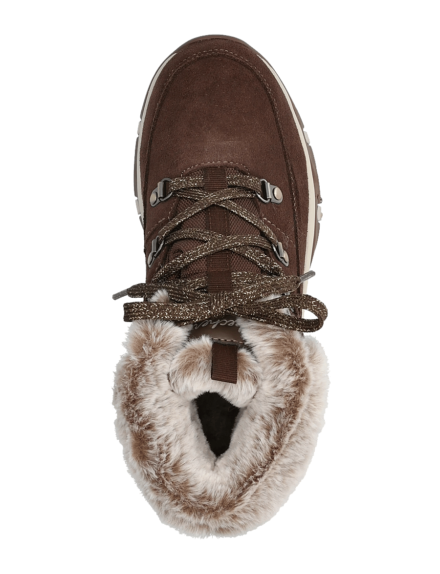 Skechers - TREGO SNOW WORRIES - snøreboots - choc - 3