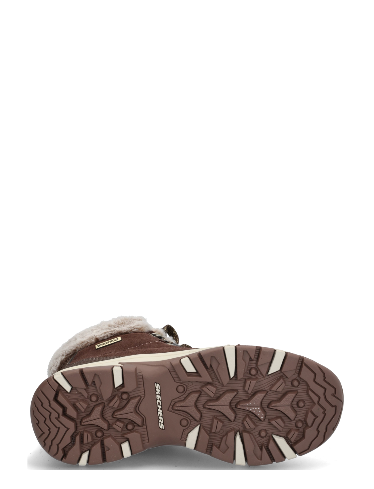 Skechers - TREGO SNOW WORRIES - kängor - choc - 4