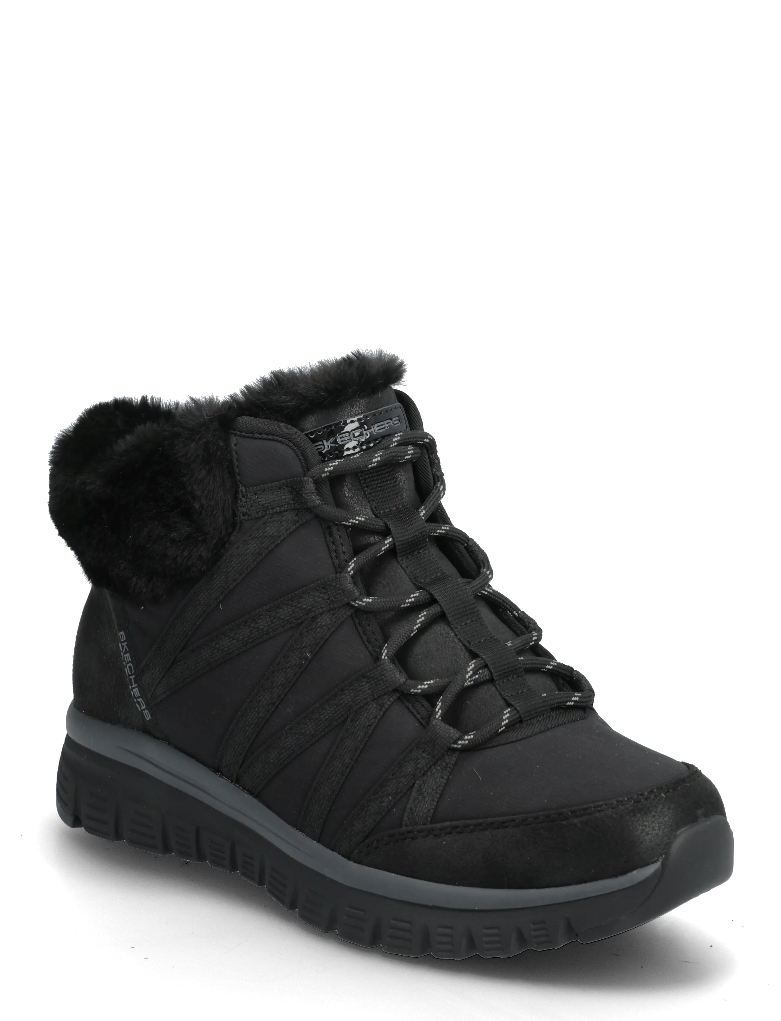Skechers Women GRACEFUL COZY STROLLS - Geschnürte Stiefel - BBK / black