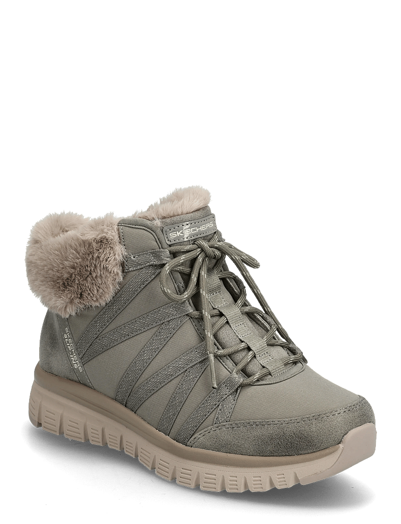 Skechers - Women GRACEFUL COZY STROLLS - geschnürte stiefel - olv - 0