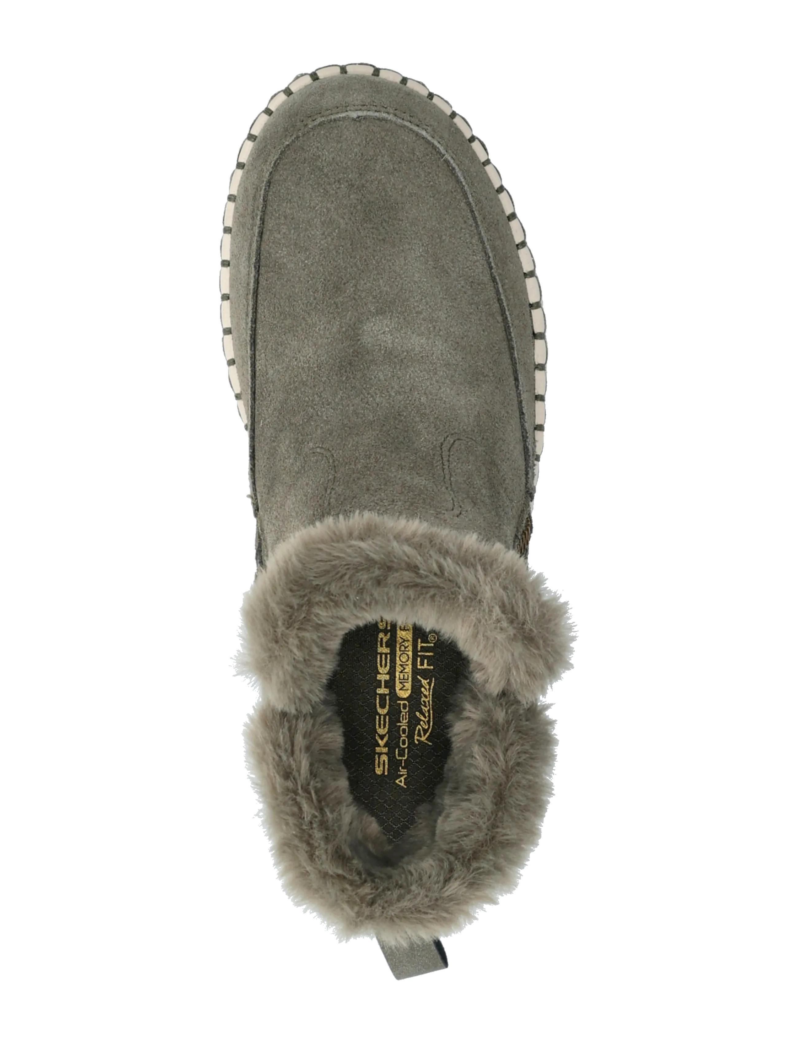 Skechers - Women WILSHIRE BLVD FRESH ZIP - buty zimowe - olv - 3