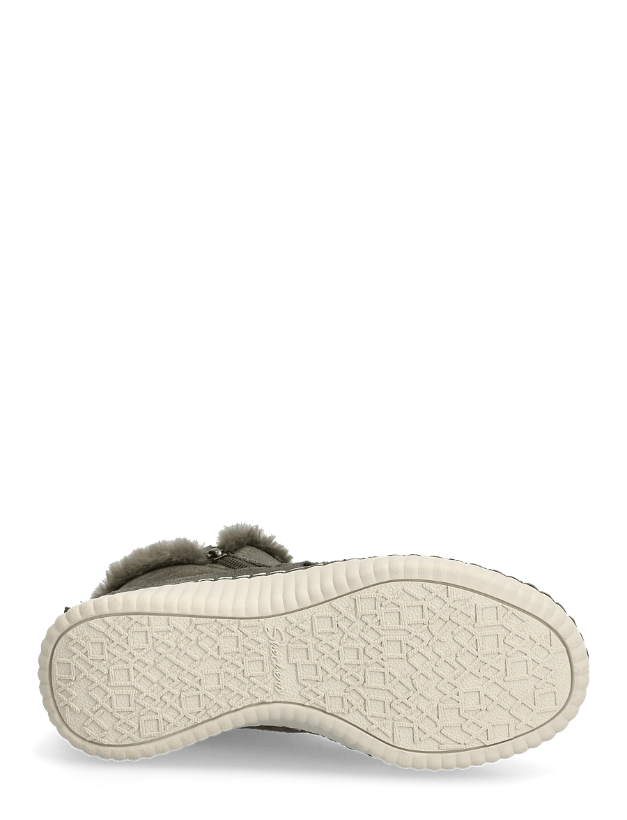 Skechers - Women WILSHIRE BLVD FRESH ZIP - buty zimowe - olv - 4