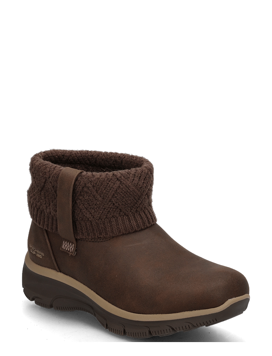 Skechers - EASY GOING COZY WEATHER 4 - platta ankelboots - choc - 0
