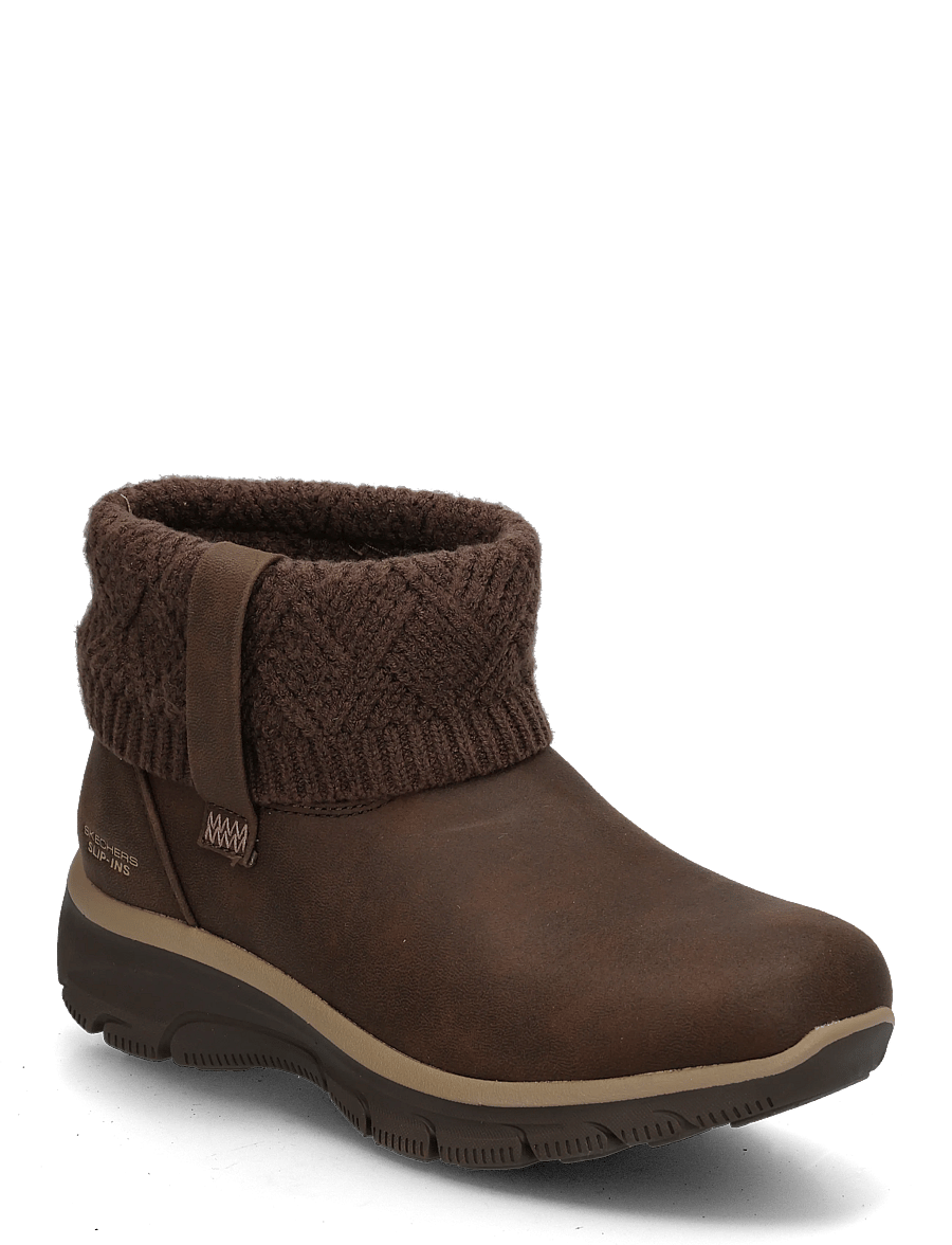 Skechers - EASY GOING COZY WEATHER 4 - platta ankelboots - choc - 0