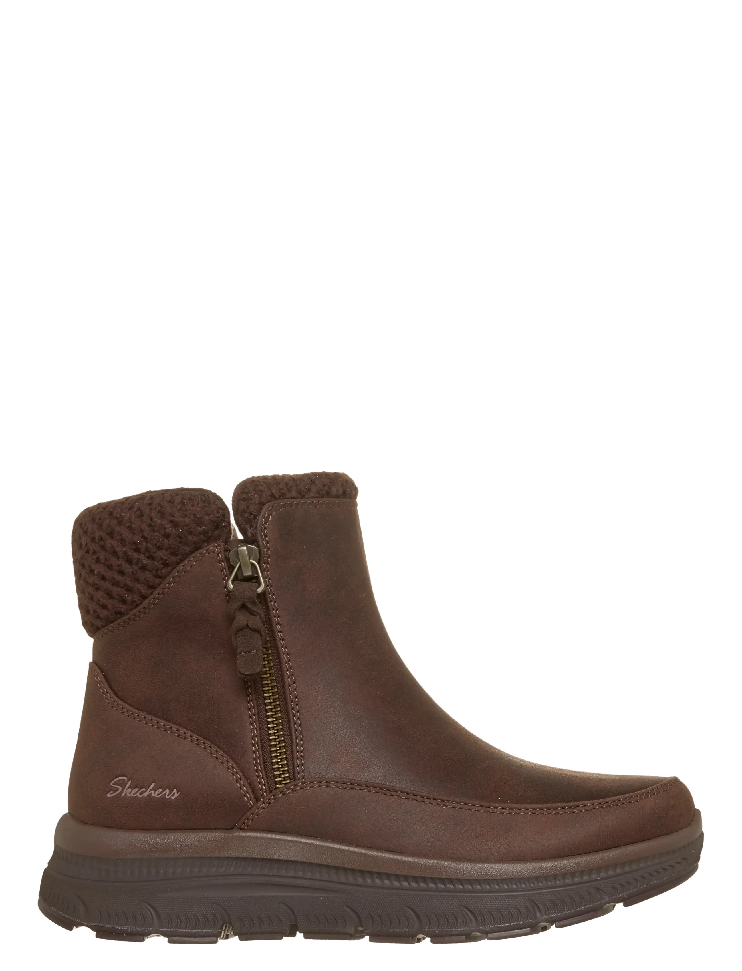 Skechers - SUMMITS PLUS BOOT WINTER GLEAM - flache stiefeletten - choc - 2