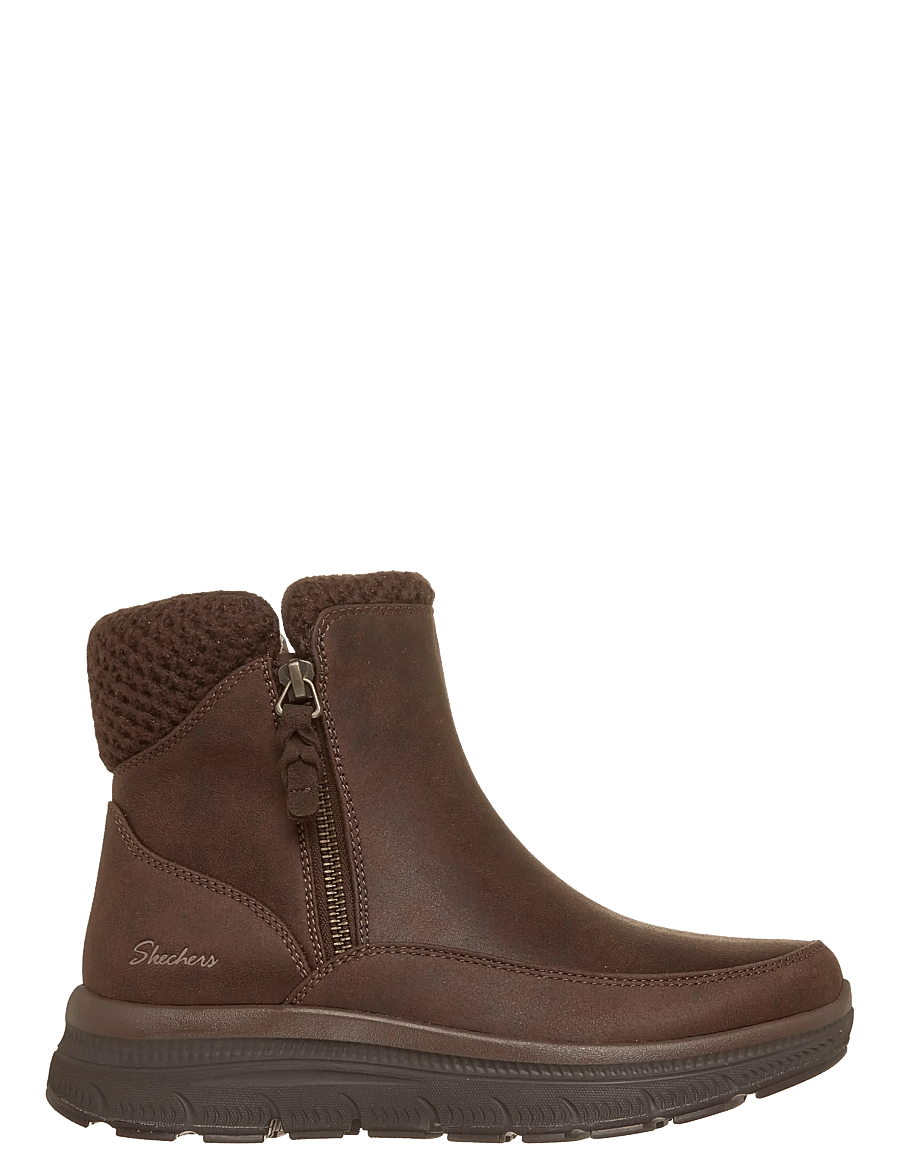 Skechers - SUMMITS PLUS BOOT WINTER GLEAM - flache stiefeletten - choc - 2