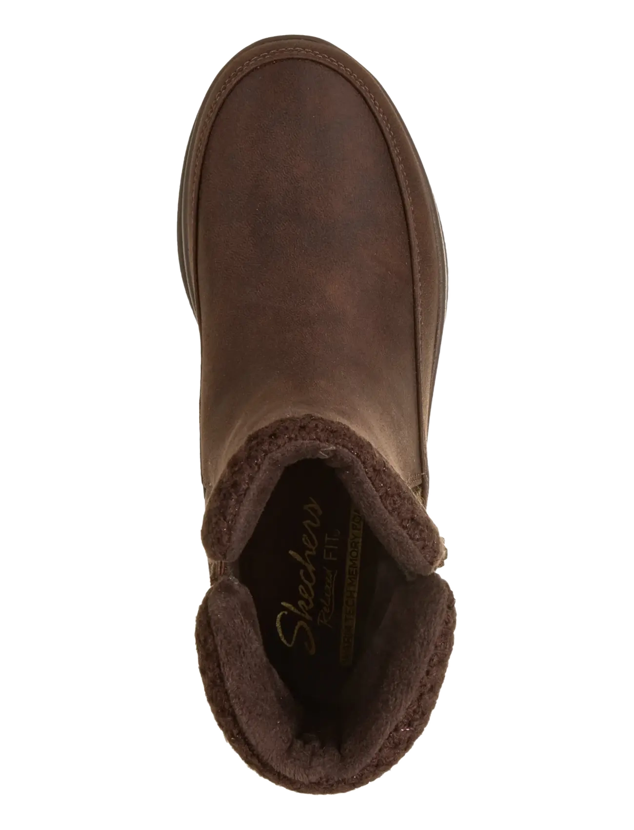 Skechers - SUMMITS PLUS BOOT WINTER GLEAM - flache stiefeletten - choc - 3