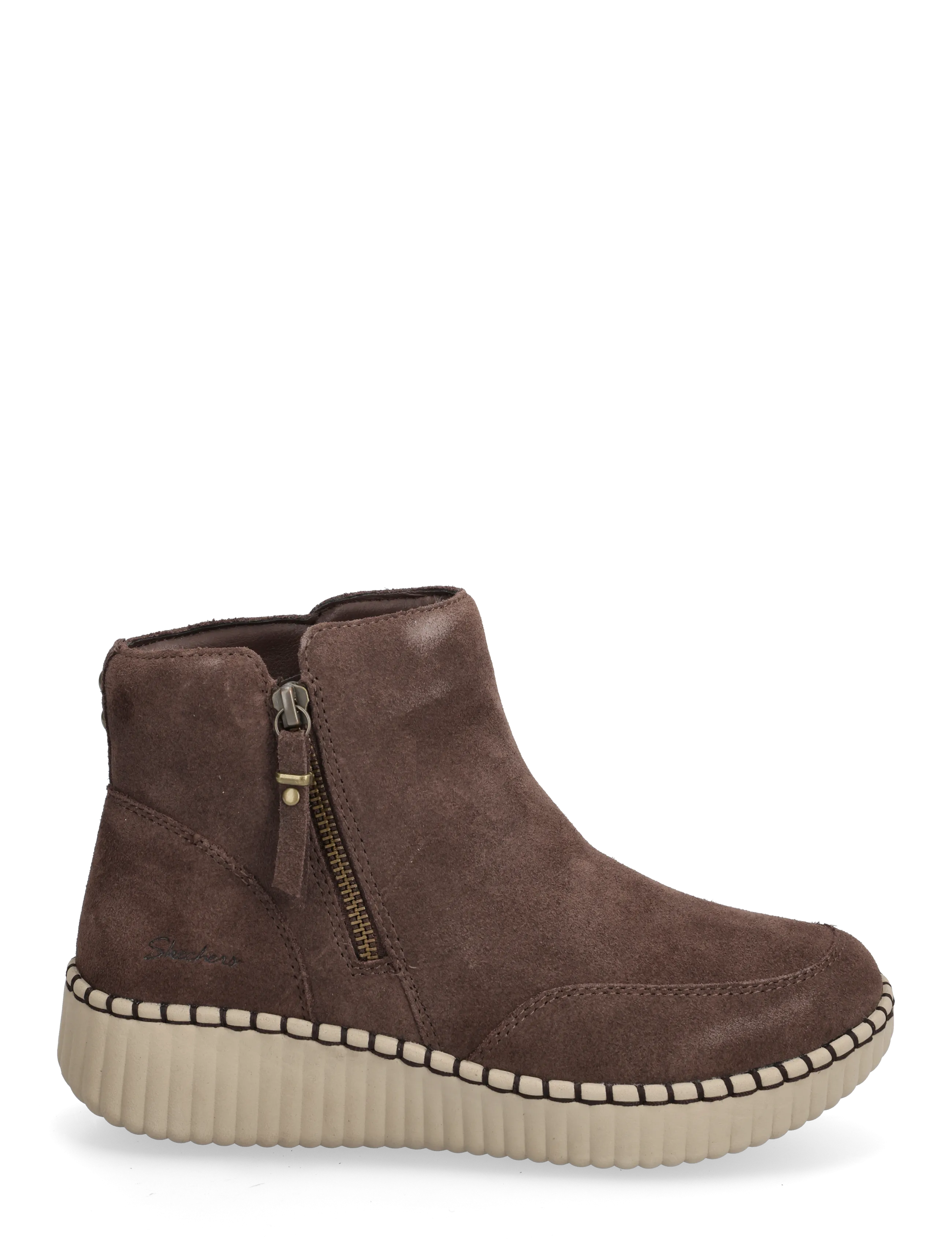 Skechers - Women WILSHIRE BLVD - flache stiefeletten - choc - 1