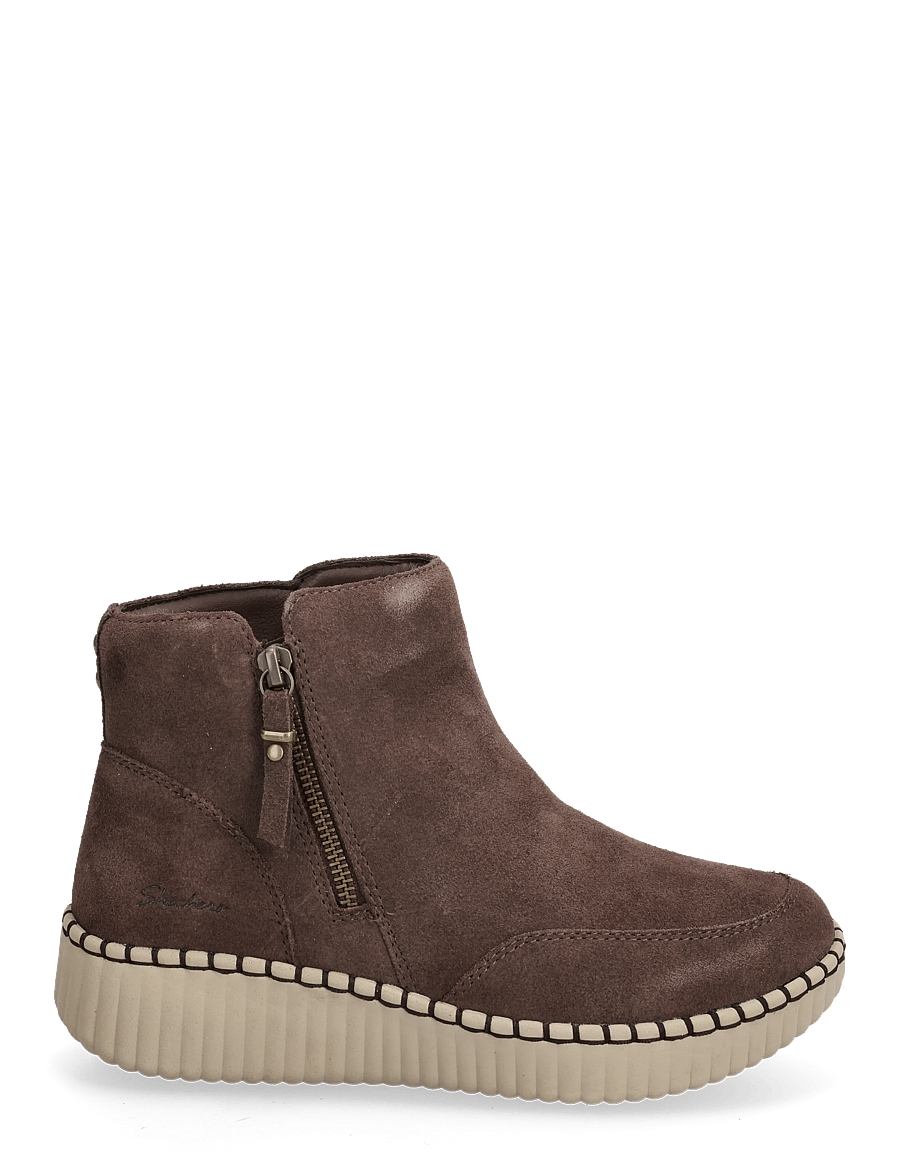 Skechers - WILSHIRE BLVD WEEKEND CRUSH - platta ankelboots - choc - 1