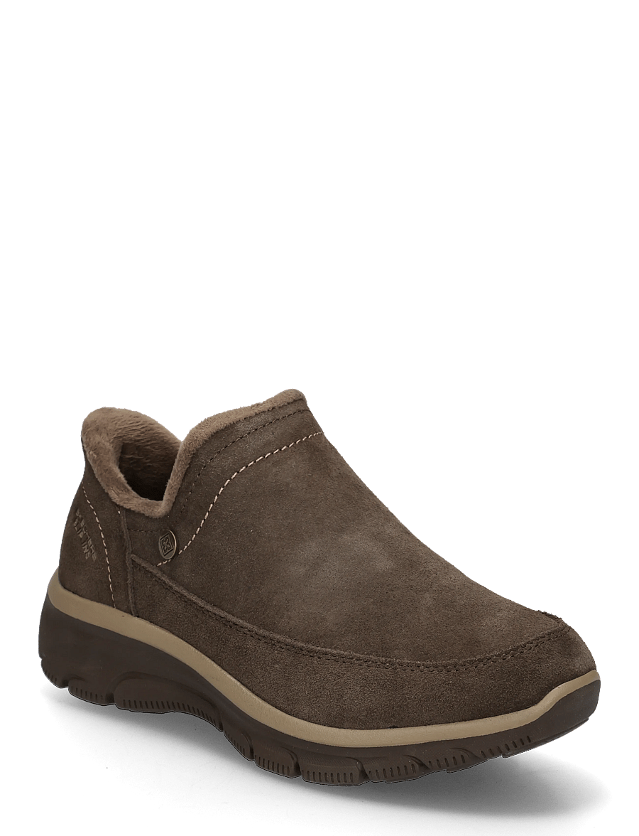 Skechers - EASY GOING MODERN WHISPER - flade ankelstøvler - choc - 0