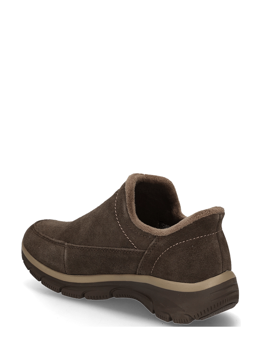 Skechers - EASY GOING MODERN WHISPER - platta ankelboots - choc - 1