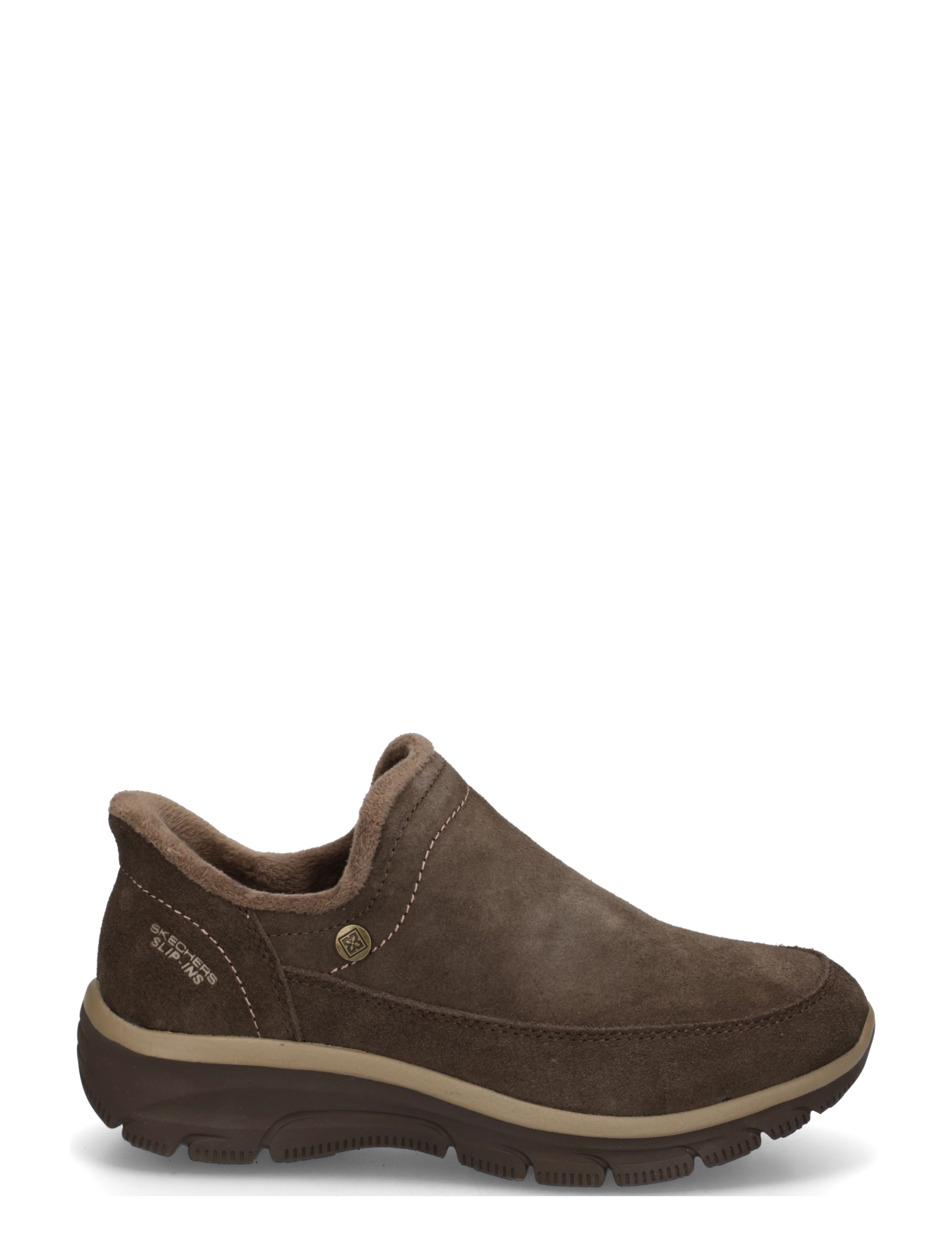 Skechers - EASY GOING MODERN WHISPER - platta ankelboots - choc - 2