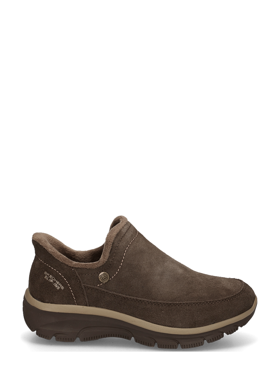 Skechers - EASY GOING MODERN WHISPER - platta ankelboots - choc - 2